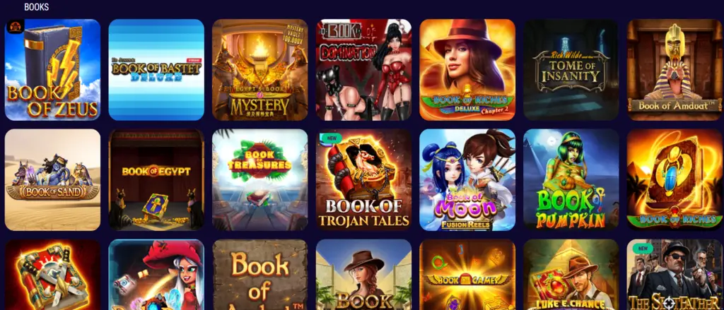 What are books slots?